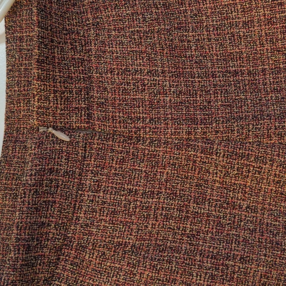 Anne Klein Tweed Multicolor Pencil Skirt Suit Separate - Picture 6 of 7